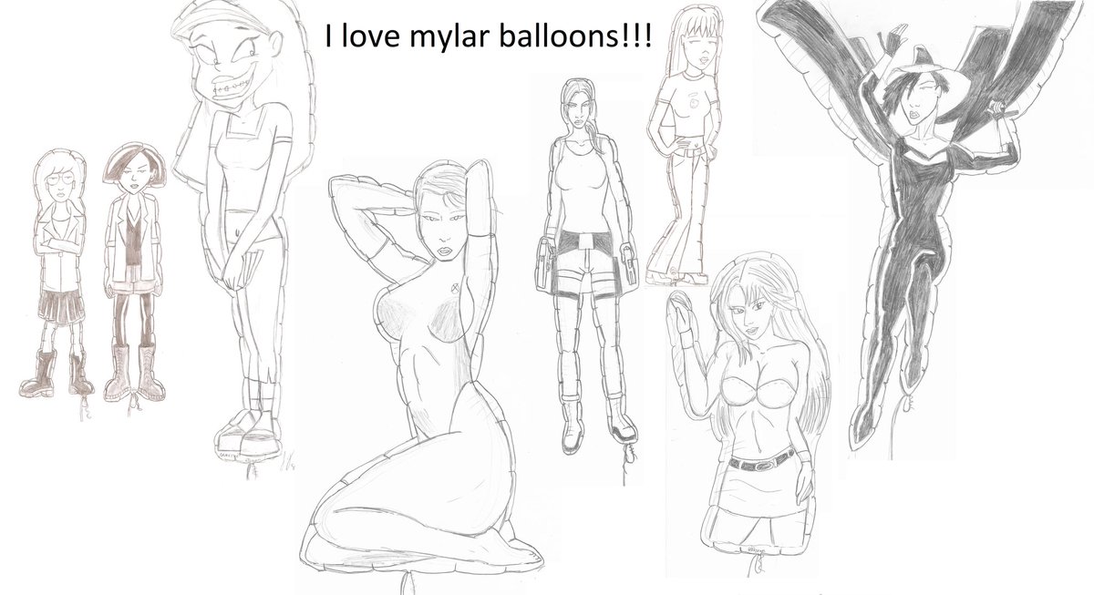 JaneLaneFanboy's tweet photo. My drawings of character shaped mylar balloons.
#daria #dariamorgendorffer #janelane #jane #dariaandjane #quinnmorgendorffer #quinn #cybersix #braceface #sharonspitz #xmen #psylocke #tombraider #laracroft #streetsofrage #blazefielding https://t.co/5Y66dHjq5m