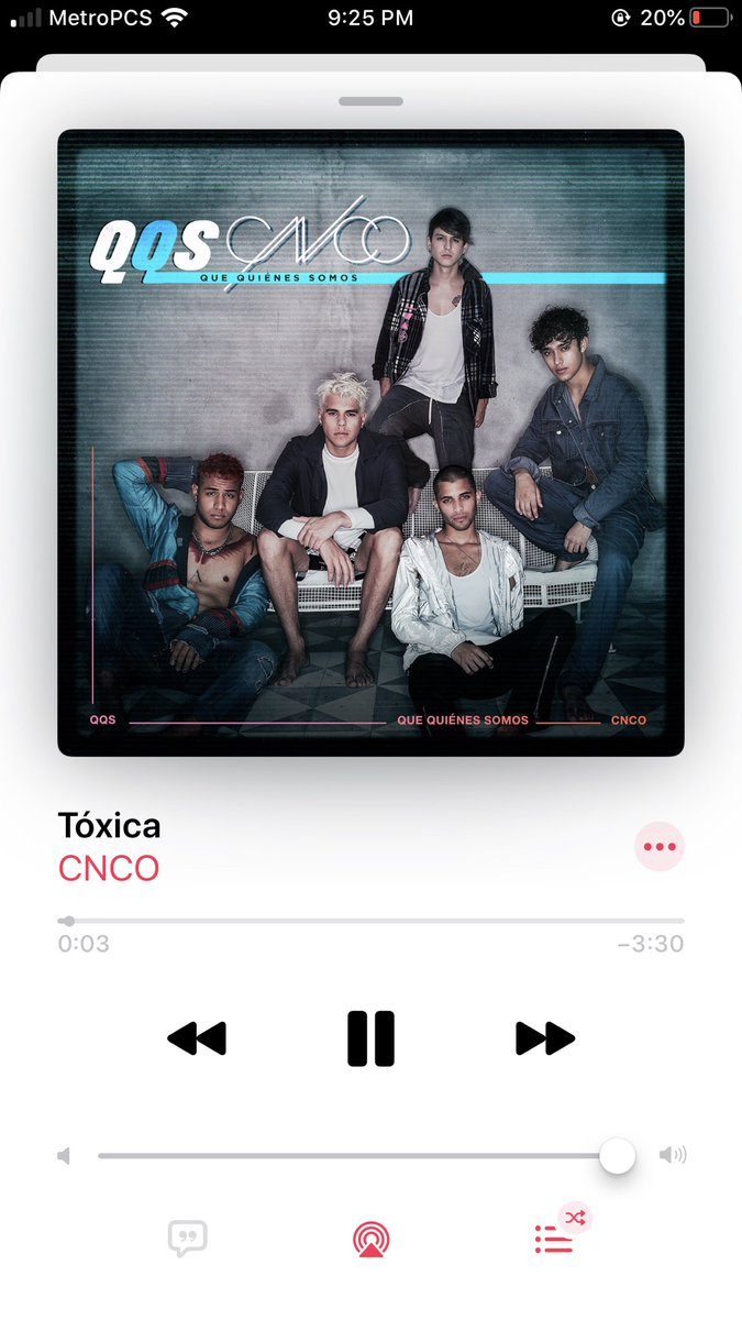 barajasruby13's tweet photo. THESE SONGS ARE SOO GOOD 😍😍🔥🔥 THE ALBUM IS FIRE 😍😍 SO PROUD OF THEM 😭👏🏻👏🏻❤️❤️@CNCOmusic #PEGAO #DeMi #QueVaSerDeMi #Toxica #QQSCNCO https://t.co/2Hp57eD0UH