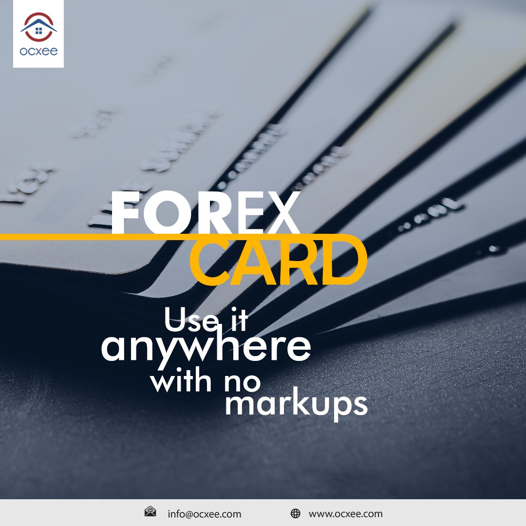 ocxeeltd's tweet photo. Flying Abroad? Don't forget to carry a Forex Card which offers a safe, easy, and cashless way to manage foreign currency on your travel abroad.
For more info: https://t.co/KDSIqhWeCW
#ocxee #ocxeeltd #forexcard #multiplecurrency #studyabroad #travel #assistance https://t.co/1rwS2Dd2M6