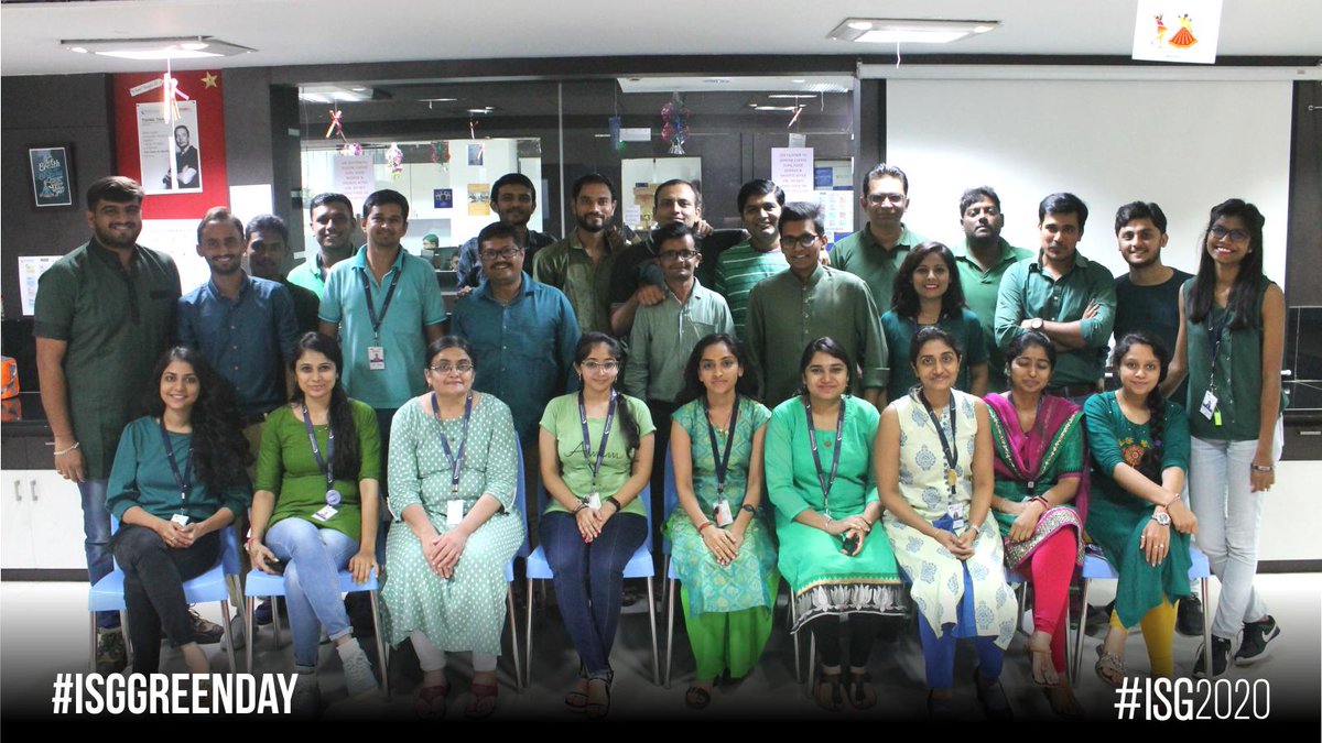 infosenseglobal's tweet photo. Days celebration with different colors of life.

#Celebration #ColorsofLife #ISGTeam #ISG2020 #LifeAtISG #Infosenseglobal #GreenDay #WhiteDay #RedDay #YellowDay https://t.co/Fc87UHGchq