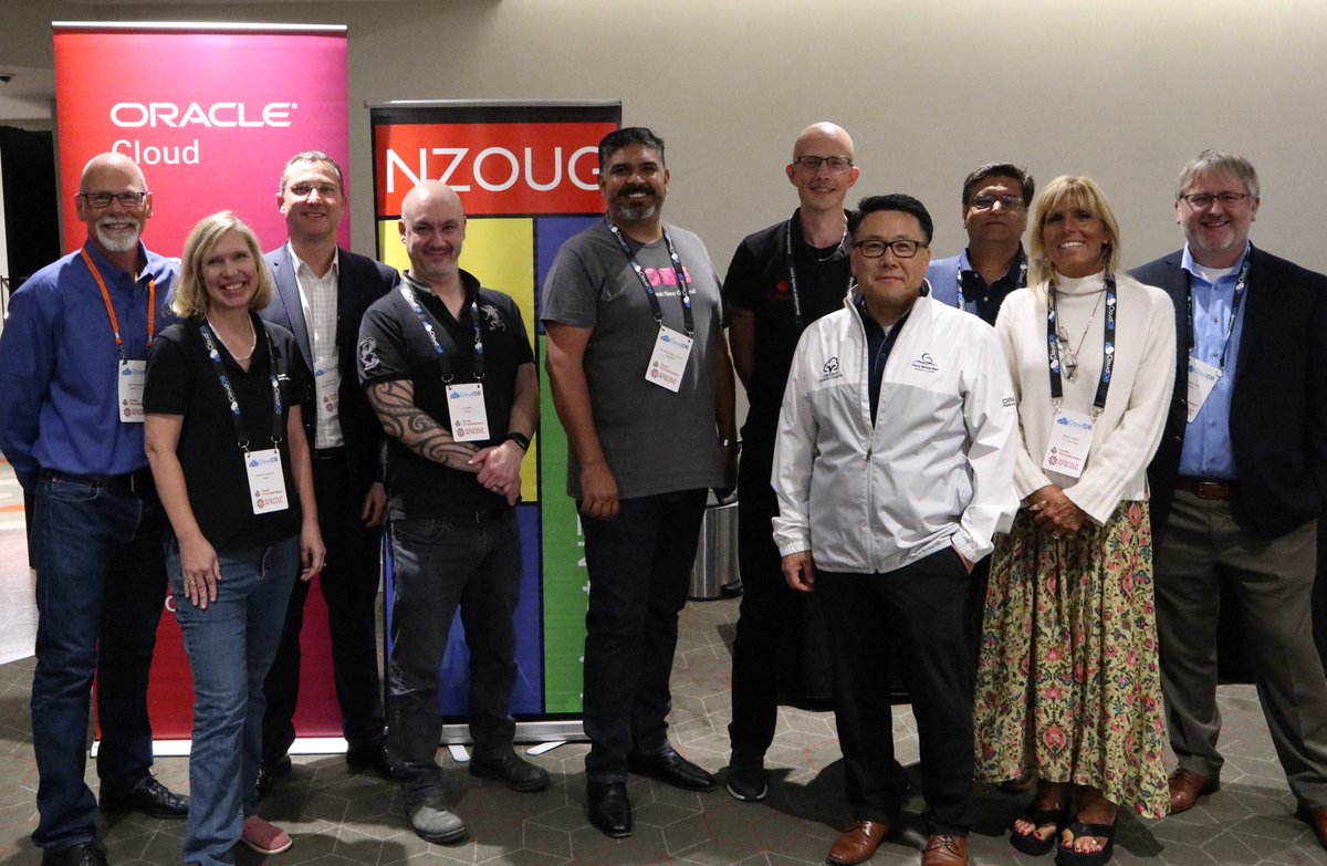 Today the #GroundbreakersTour APAC kicked off in New Zealand. Many thanks to <a href="/NZOUG/">NZOUG</a> for a great event!