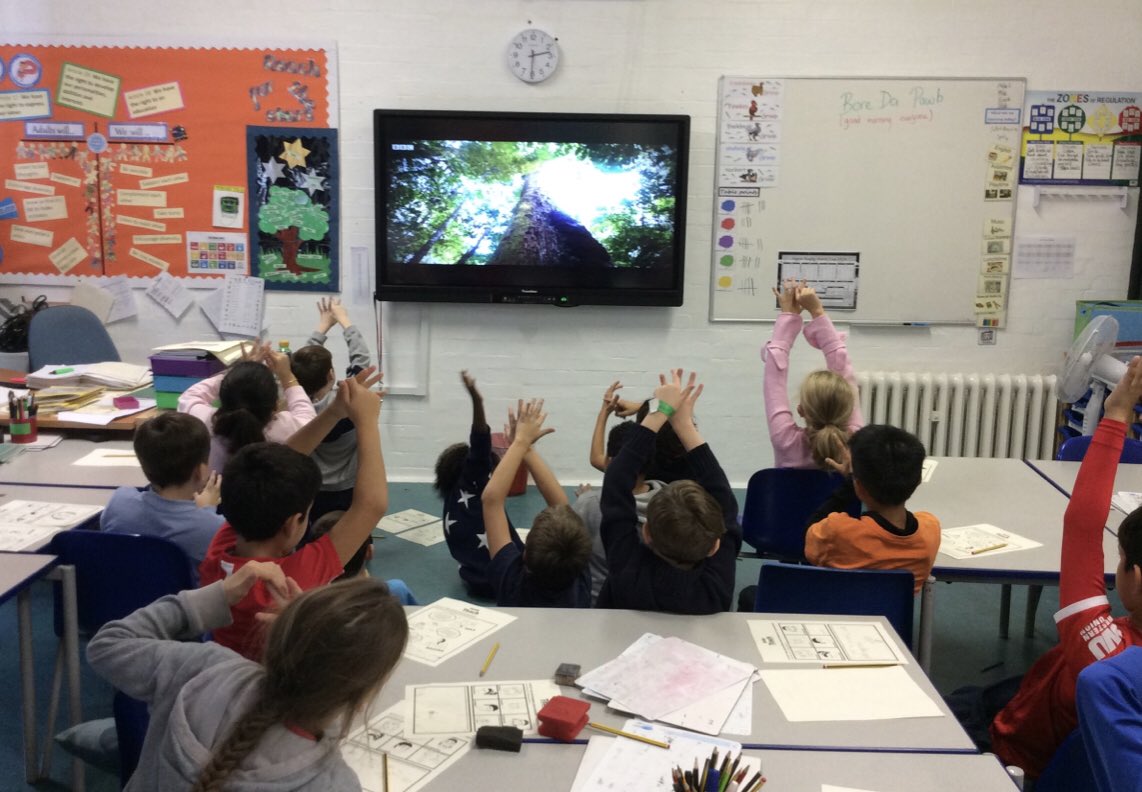 WTyndalePrimary's tweet photo. Year 4 joined in with the @BBC_Teach live interactive lesson today about #mindfulness and growth mindset for #WorldMentalHealthDay2019. #BBCTeachLesson #MentalHealthAwarenessDay #mentalhealth #YoungMinds #Wellbeing #growthmindset #BBC https://t.co/wVXdKC4mPj