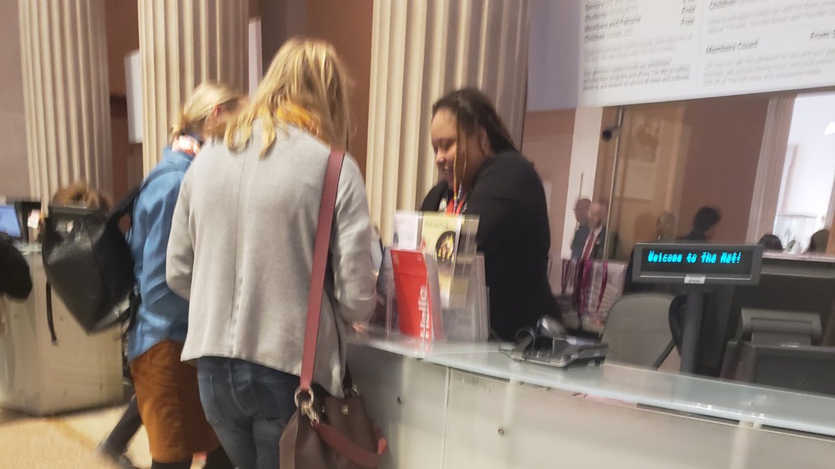 ToniWhittick's tweet photo. @metmuseum I was horrified at my treatment yesterday at The Met From the security to the ticket agent's rudeness. She was so friendly to patrons of a lighter hue than myself They were offered the brochures, run down of exhibits advice of where to start while I was brushed off https://t.co/D0OZn1RO81