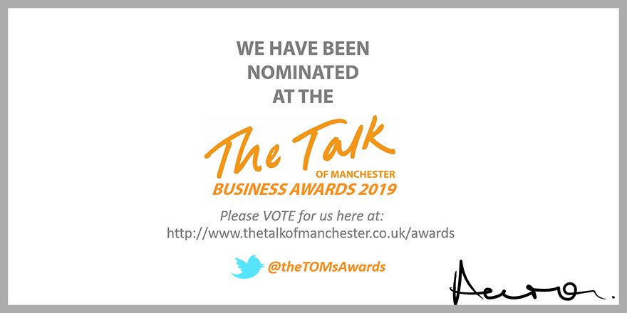 I have been nominated for the entrepreneur of the year in this year’s <a href="/theTOMsAwards/">#theTOMs</a>  😄
You can vote for me on thetalkofmanchester.co.uk/awards 
Be quick as it closes Monday 21st October at 5pm!

fortifyconsultants.co.uk

Aaron Cullen | Director of Fortify
#AaronCullen #Nomination #Awards