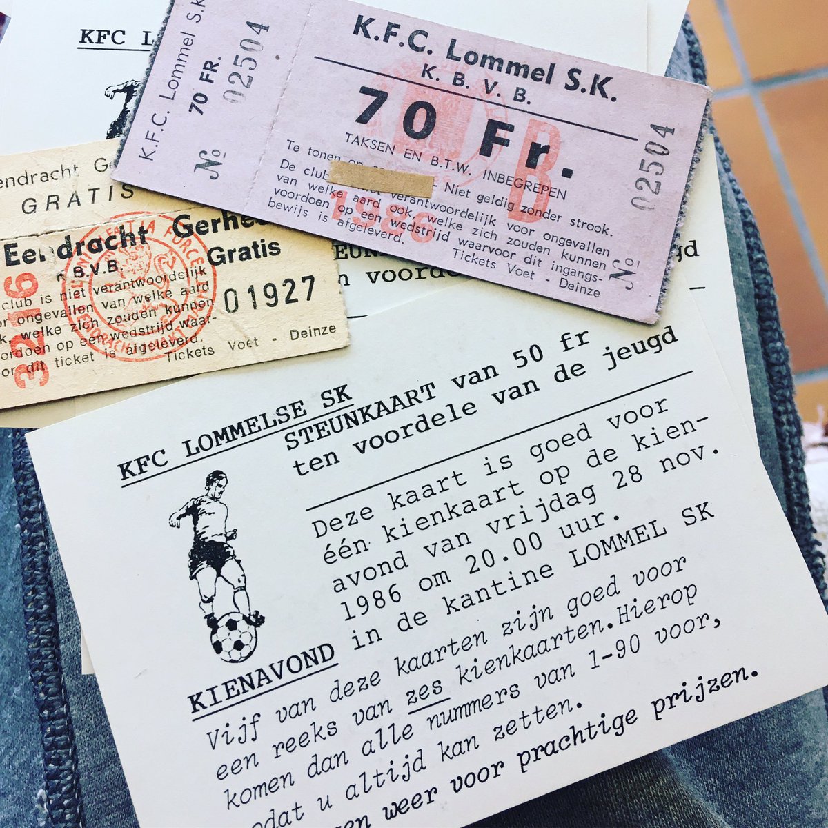 Iemand een steunkaart?