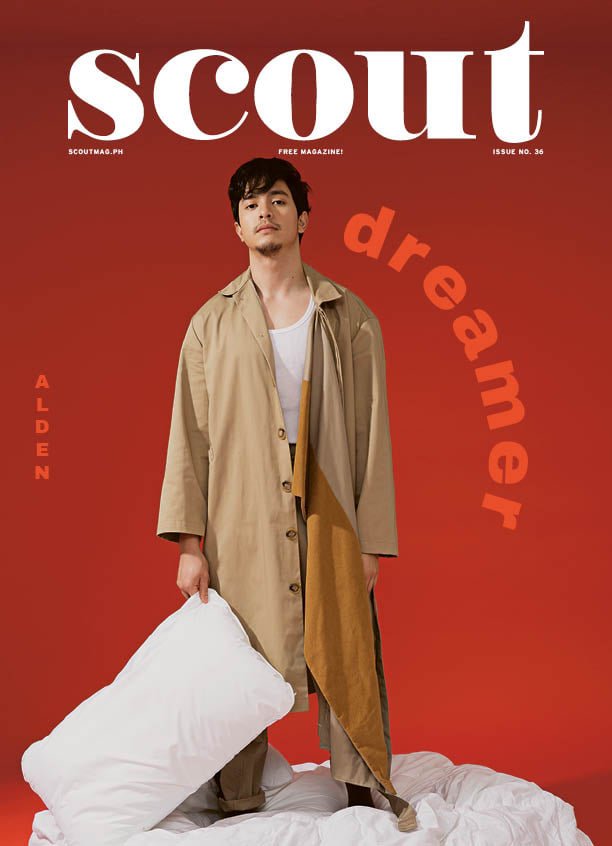 scoutmagph's tweet photo. Wake up, folks. No, you’re not dreaming anymore. This is Alden Richards—not the other half of a loveteam nor the boy-next-door alone—but @aldenrichards02. He leads #Scout36, our Opposites issue, with stories unearthed through the years.

#AldenforSCOUT https://t.co/B9kmIRtdCt