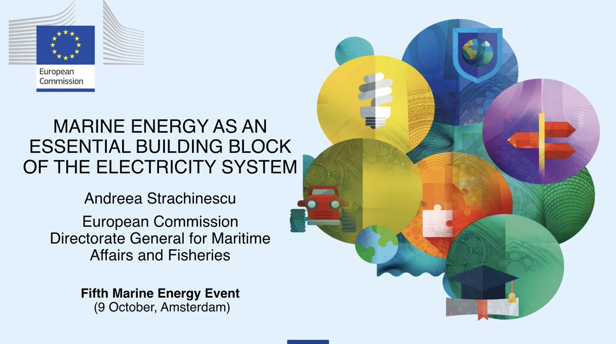 stracma's tweet photo. #Ocean & #seas are reliable sources of #RenewableEnergy. My presentation at #OEEC19 focused on the #BlueEconomy contribution to #EU2030's #NECPs & #EU2050's #CleanPlanetForAll strategy. Follow this thread to know more about EU financial support to #OceanEnergy & coming up events https://t.co/KfLgQdGdOh