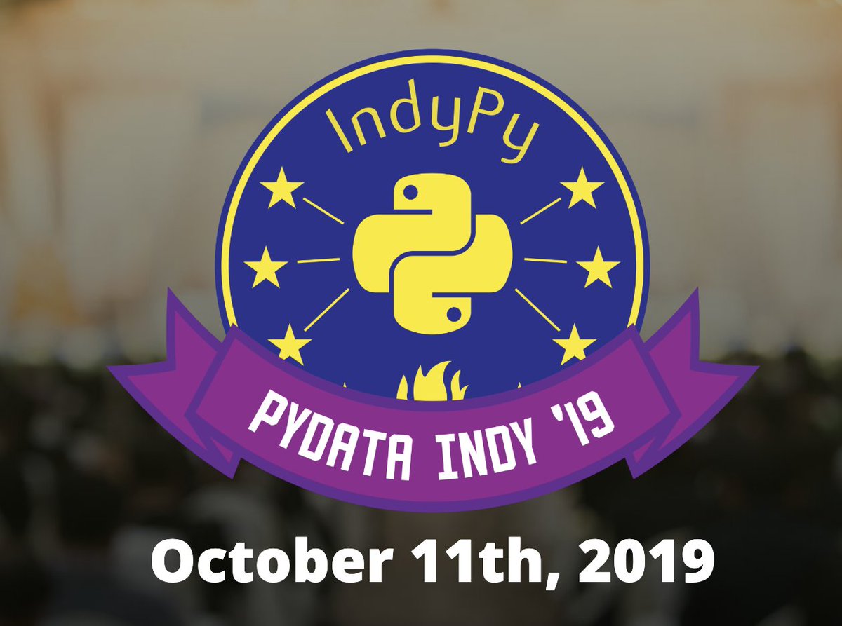 resultantlife's tweet image. #PyDataIndy kicks off this morning with KSMC's @jbolles presentation about the "State of Modern Programming." There's still time to join the day in person or online for discussions about #AI, #DataWorkflows, #Juptyer, #Heathcare, #BigData. Register here: buff.ly/325e2Ff.