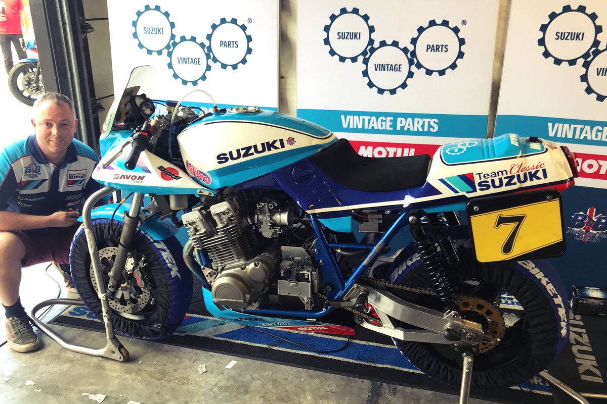 Classic_Suzuki's tweet photo. We’re at Misano! https://t.co/TRQruMCzVE