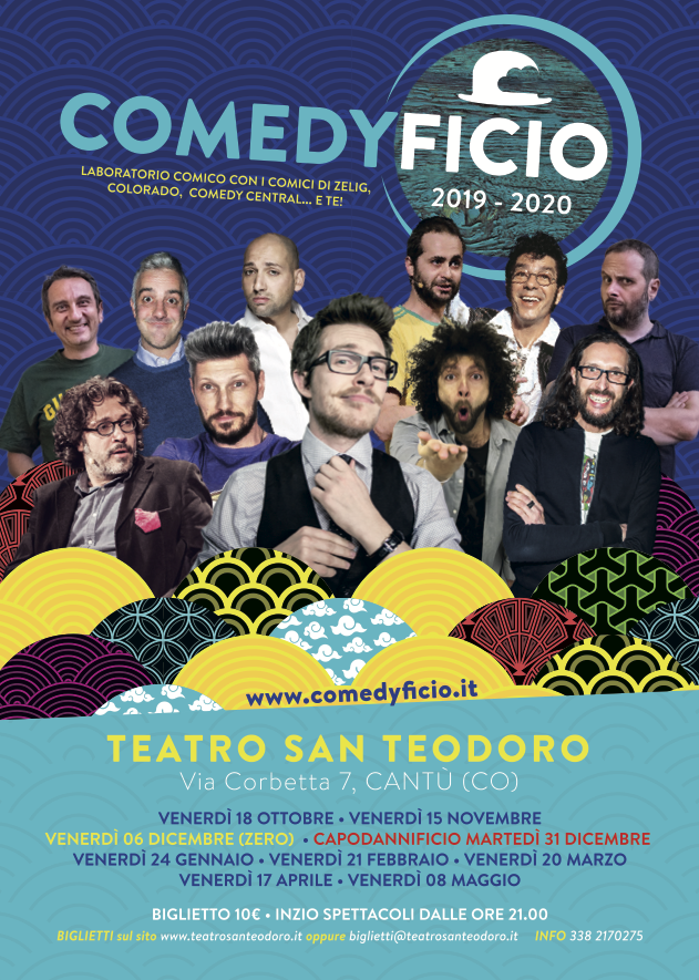 comedyficio's tweet photo. Arriva il #Comedyficio 2019-2020!!! Vi aspettiamo per ridere insieme! https://t.co/U4o7t7lire
