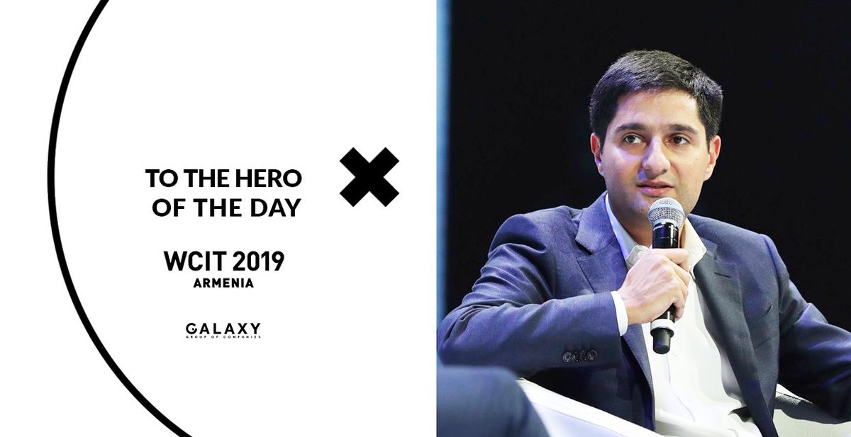 GalaxyGroupAM's tweet photo. To the hero of the day! We would like to congratulate Alexandr Yesayan and his team with the successful WCIT 2019!
We are proud and honored to have you as our anchor DREAMSTER, as our partner and teammate.
#ThanksAlex #WCIT2019Yerevan #Ucom #TeamGLXY https://t.co/jZL5hUc44d