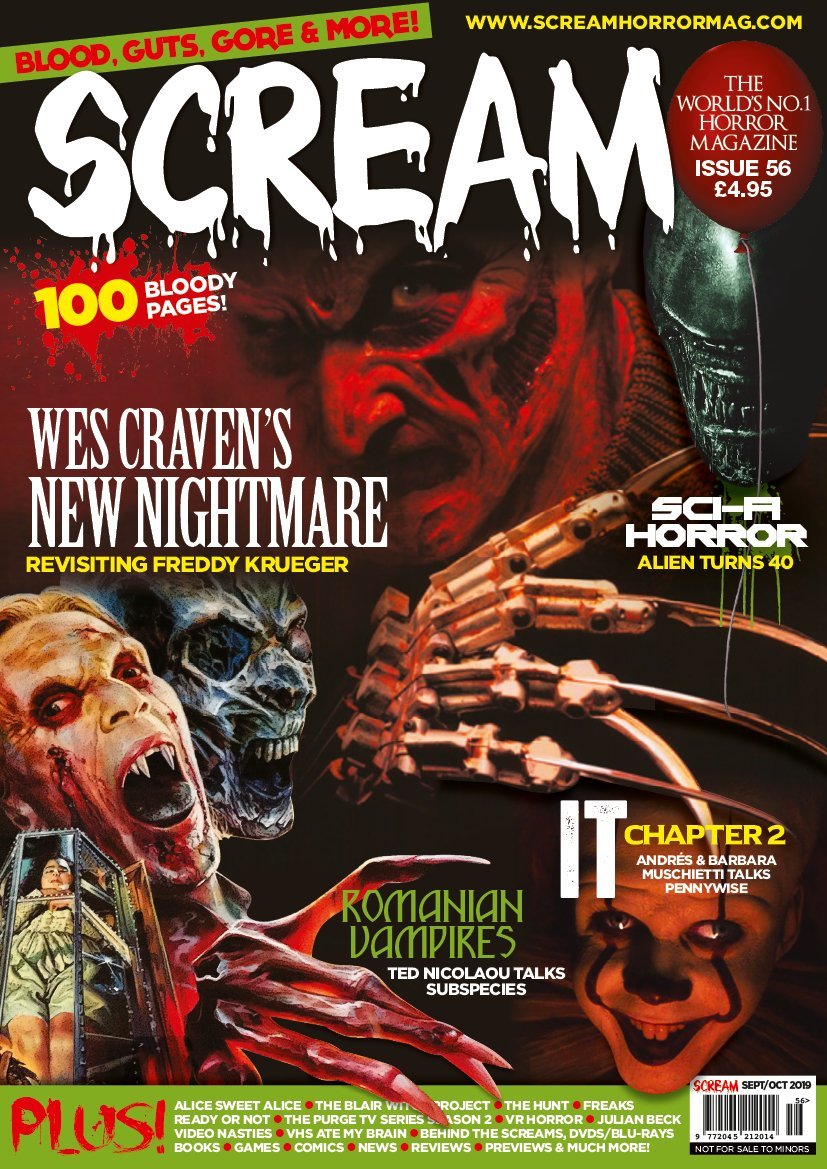 American &amp; Canadian HORROR fans! The latest edition is now on sale across ALL of your Barnes &amp; Noble, Books A Million and CHAPTERS INDIGO stores! Get in quick and pick up your copy! #Halloween #HorrorMovies #FreddyKrueger #MichaelMyers #JasonVoorhees