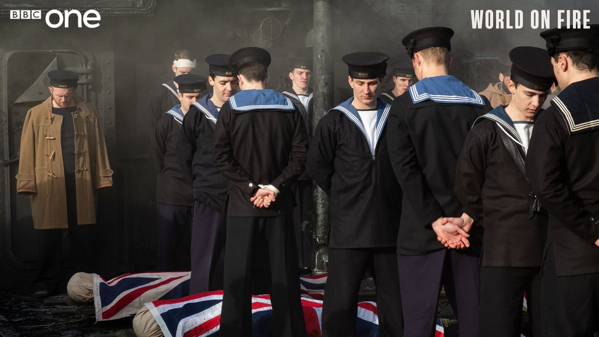 Disaster lies ahead for the men of the Royal Navy in #WorldOnFire.