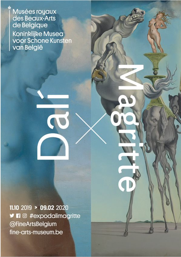 Flandern_at's tweet photo. Salvador DALI x René MAGRITTE die größten Ikonen der surrealistischen Bewegung, eine außergewöhnliche Ausstellung in Brüssel!

Wo: ´Fine Arts Museum´ Brüssel.
Wann: 11.10.2019 > 09.02.2020

💡Mehr Info:
https://t.co/wsipmZ5S2t

#expodalimagritte
#visitflanders
Fine Arts Belgium https://t.co/h1iPM4g19c