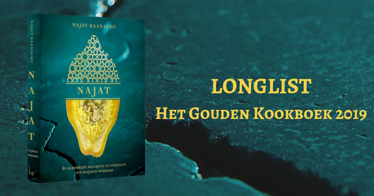 ***LONGLIST HET GOUDEN KOOKBOEK 2019***
Zojuist werd bekendgemaakt dat NAJAT, het kookboek van topchef Najat Kaanache, op de longlist staat van Het Gouden Kookboek 2019. Tijdens de Kookboekenweek, op 7 november, wordt de winnaar bekendgemaakt.

Meer info:
lsamsterdam.nl/nieuws/longlis…