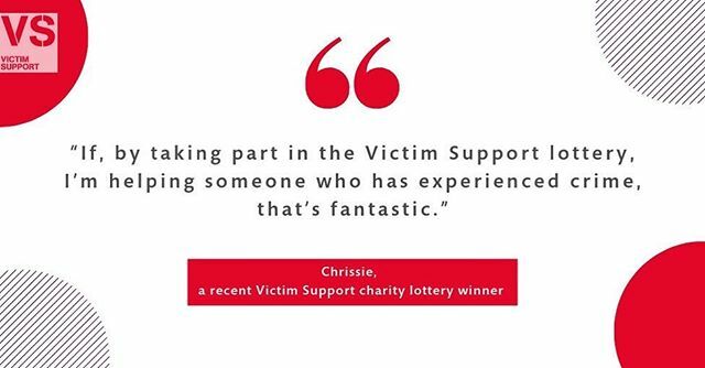 VS_Cumbria's tweet photo. 💰CHARITY LOTTERY💰
•
When you enter our VS lottery, 50p from every pound goes directly to Victim Support in order to help us provide our services to victims and witnesses. •
You can win a top prize of £25000!! To enter follow this link: … https://t.co/fz1uXSeKRW https://t.co/Q3wITqDX0m