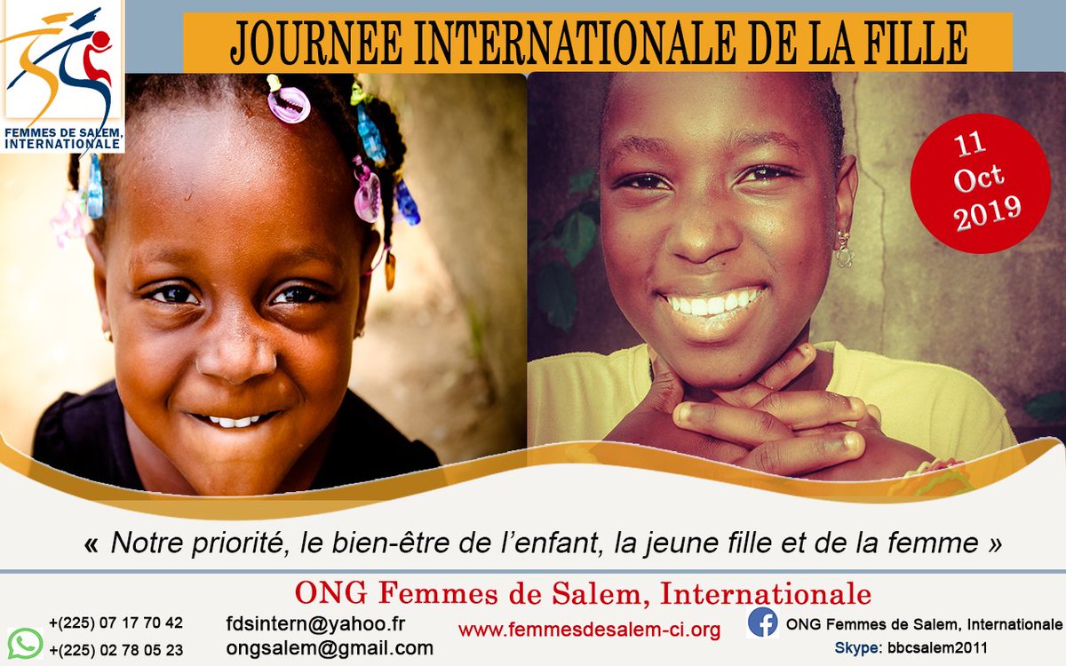 ONG FEMMES DE SALEM, Internationale tweet media