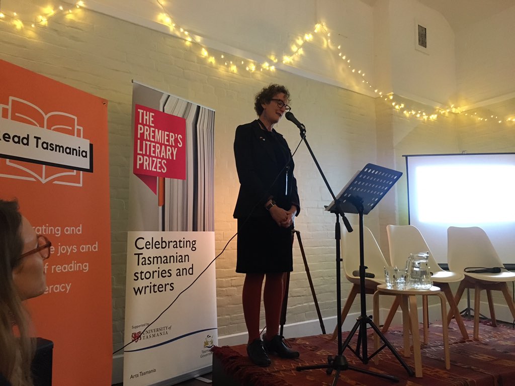 readtasmania's tweet photo. ‘We wanted to created a festival that celebrates reading, and all the different kinds of reading’
The wonderful Jane Rawson & our fearless Festival Co-Director kicking things off 🙌🏻📚
#WeekendOfReading https://t.co/nbA2GNl8hf