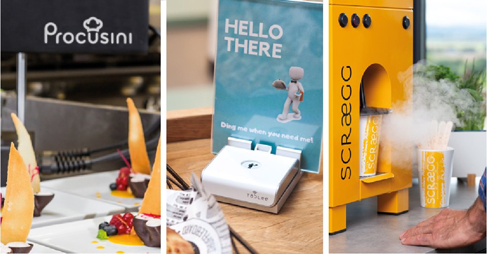 ElectroluxProFR's tweet photo. Félicitations aux startups #Print2Taste, #Scraegg et 
@TableeCo, finalistes du concours Start Me Up Innovation Awards 2019 ! Ils auront 🔟minutes pour convaincre le jury sur le stand du FCSI à @HostMilano le 20/10/2019 à 11h 🙂 #SMUAwards19 #startup #innovation #entrepreneuriat https://t.co/FxNat9YsVU