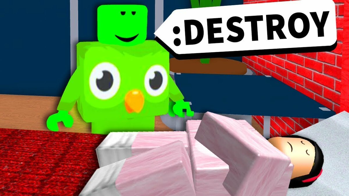 Pcgame On Twitter Roblox Duolingo Bird Uses Admin Commands Link Https T Co Uh5ganinnk Family Friendly Roblox Robloxadmin Robloxadmincommands Robloxalbert Robloxcommands Robloxflamingo Robloxfunny Robloxfunnyadmin Robloxfunnymoments - duolingo roblox