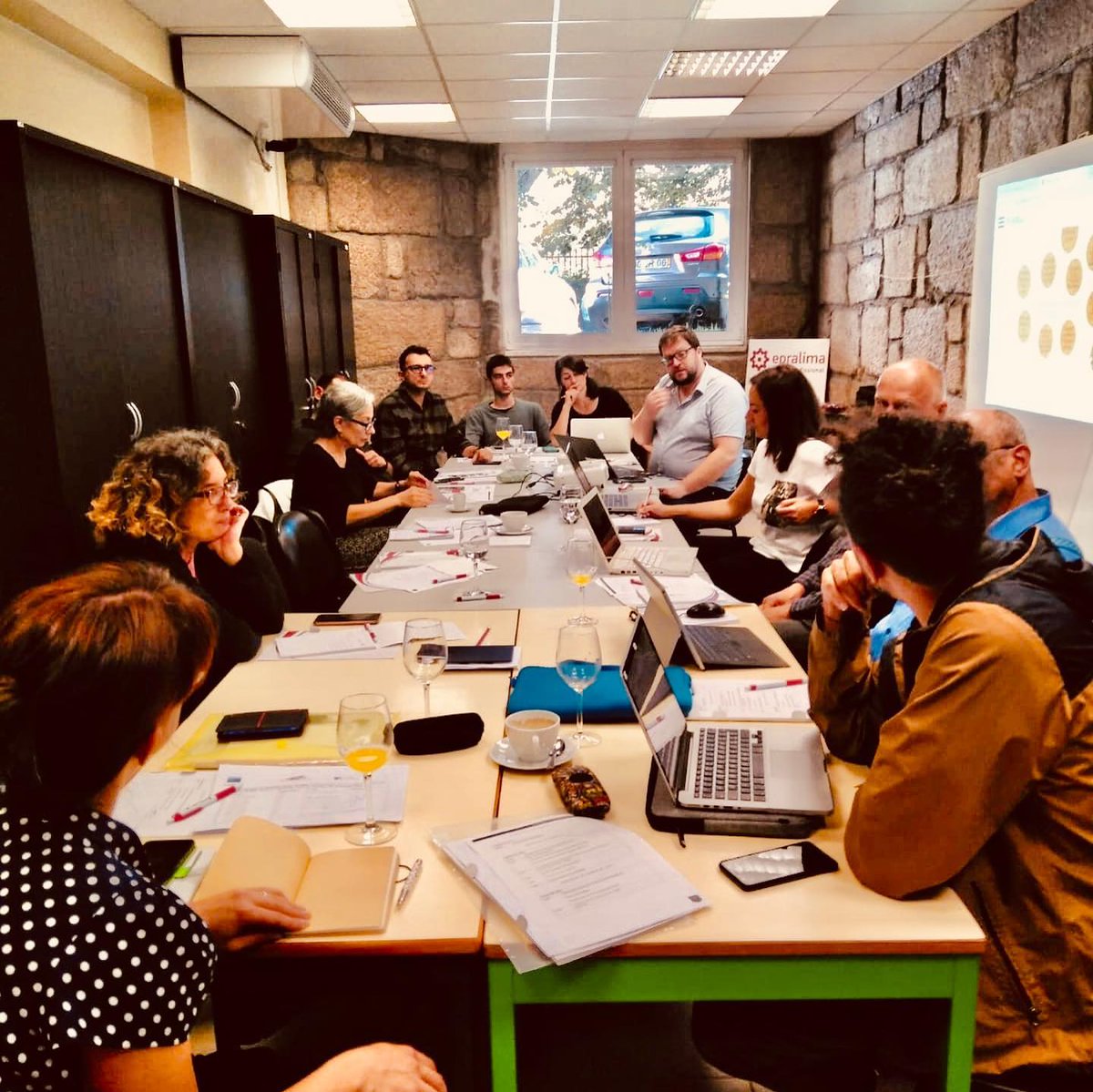 MineVagantiNGO's tweet photo. #Meeting of the #CRN coordinated #Project #KA2 #Vet #ErasmusPlus #LanguagesForEuropeanNicheTourism #LENT.
7 partners: #Germany #Greece #UK #Turkey #Portugal #Spain.
#Research #IntellectualOutputs: #APP on #Tourism #Languages and #Tools for workers.
#MVNGOVetHei #HardWorkPaysOff https://t.co/A5UDErpnIT