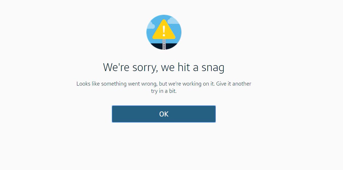 glreiny's tweet photo. @AskCapitalOne Haven't been able to log into my account for more than a week...keep getting these responses...please help https://t.co/bo1yeg8DeB