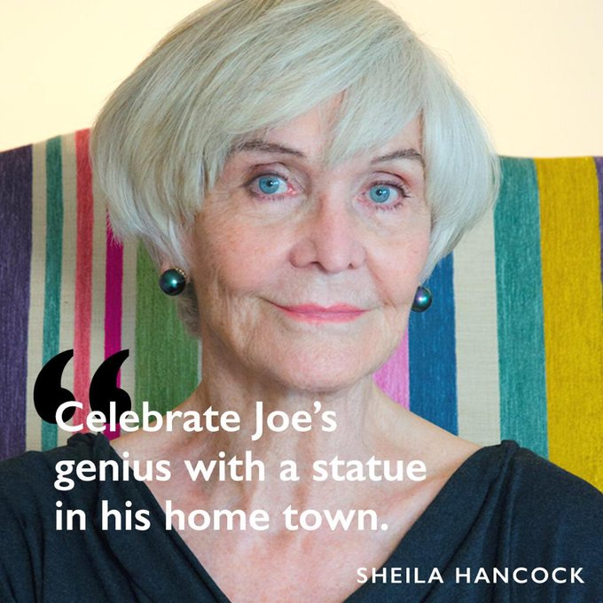 conkers3's tweet photo. @stephenfry @JoeOrtonWriter @JoeOrtonStatue Calling all lovers of great #art #theatre #writing #music & #comedy.
Please Join @stephenfry @ABFalecbaldwin @IanMcKellen @JOJEHARVEY & #SheilaHancock in supporting the @JoeOrtonStatue Appeal.
Pledge now & be part of something amazing.
#FriendofJoe
https://t.co/9g3SMBDnMm https://t.co/UwIBL0PjvG