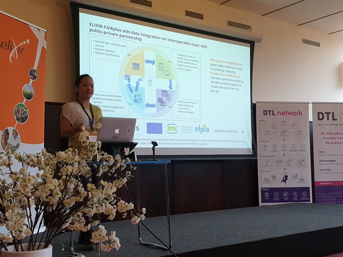 keesvanbochove's tweet image. Great to see the convergence in improving interoperability and reuse of data in biomedical research: @SSirarat explains how important @ELIXIREurope network resources such as @emblebi #BioSamples implement @GA4GH standards. #ELIXIR4Innovation