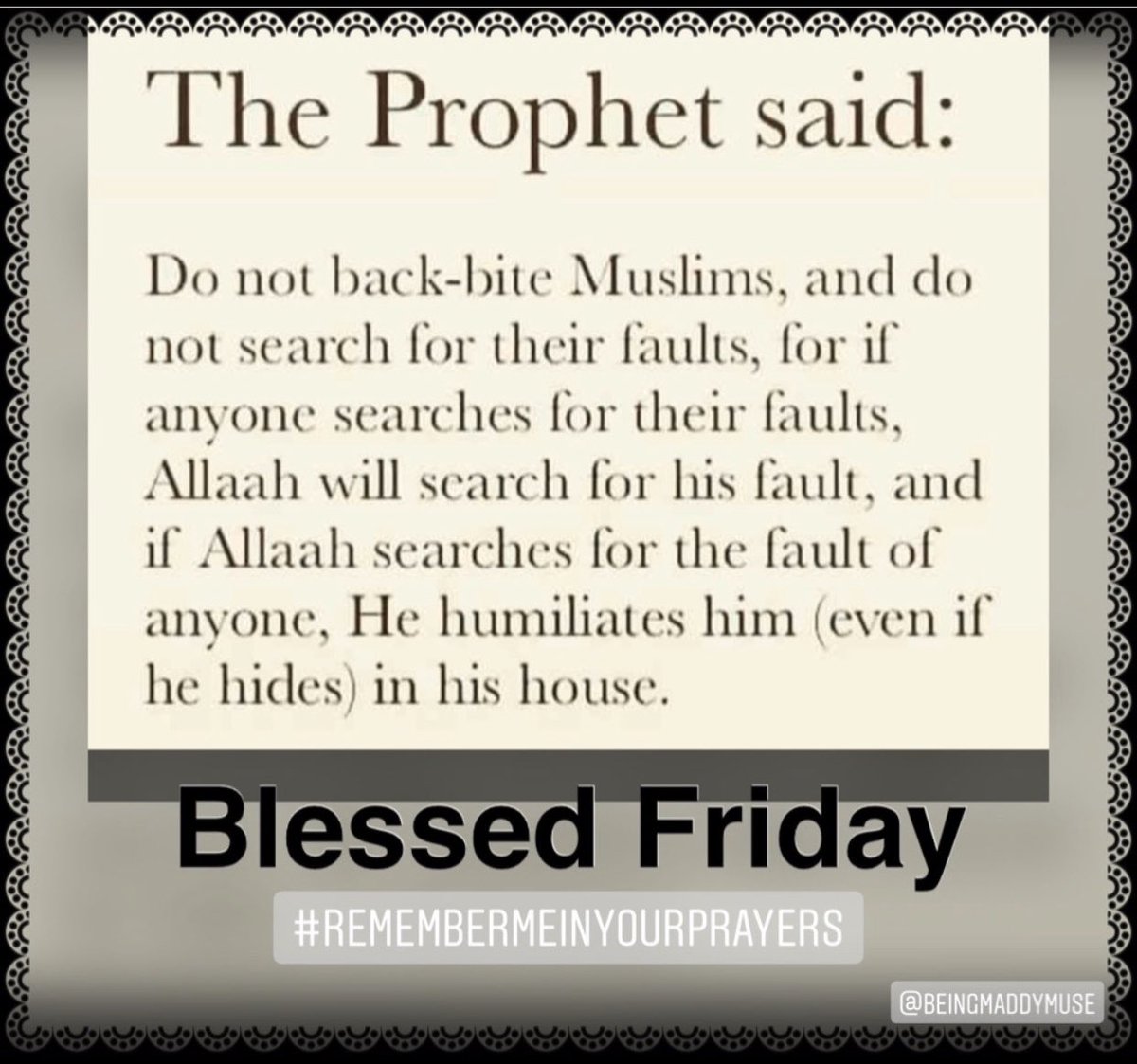 madeehaofficial's tweet photo. #blessedfriday #rememberinyourprayers #beingmaddymuse https://t.co/1i8OQ8tPnE