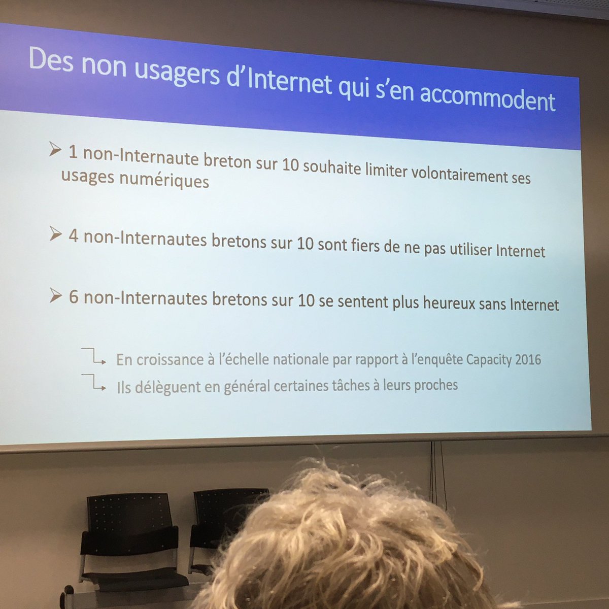Anne_Guyader's tweet photo. Les chiffres sur le #nonusage du #numerique pour les bretons dans #CAPUNI https://t.co/qVPAo06rrz