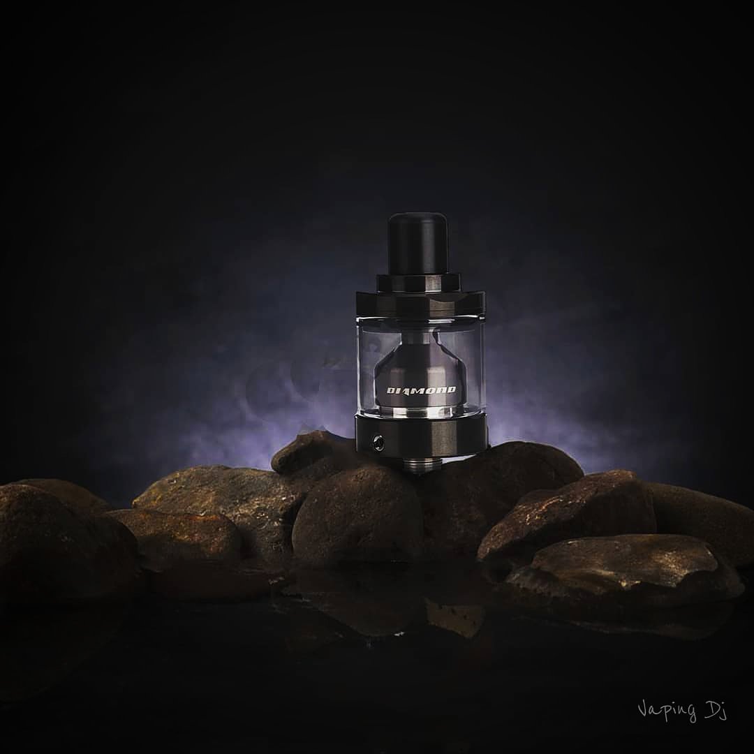 Repost from @ vaping_dj  -  Glad to introduce the all new excellent @ damnvape #Diamond #MTL #RTA!

#Vape