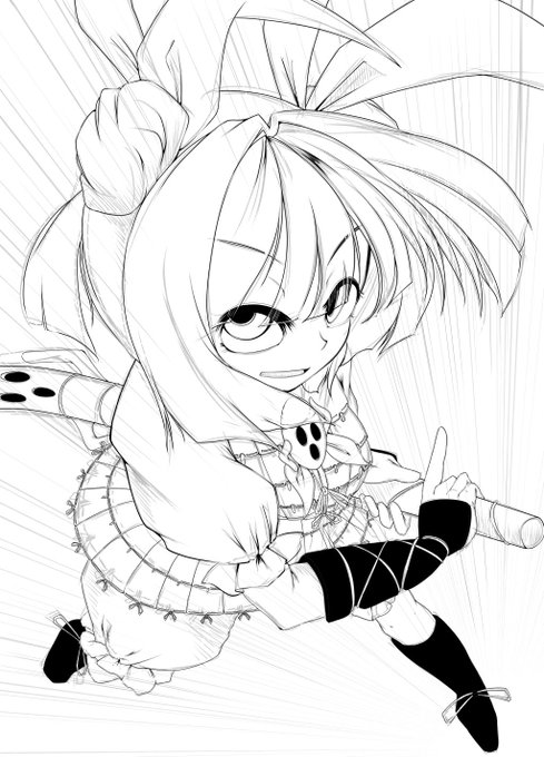 ペン入れ
続きは紅楼夢終わってから 