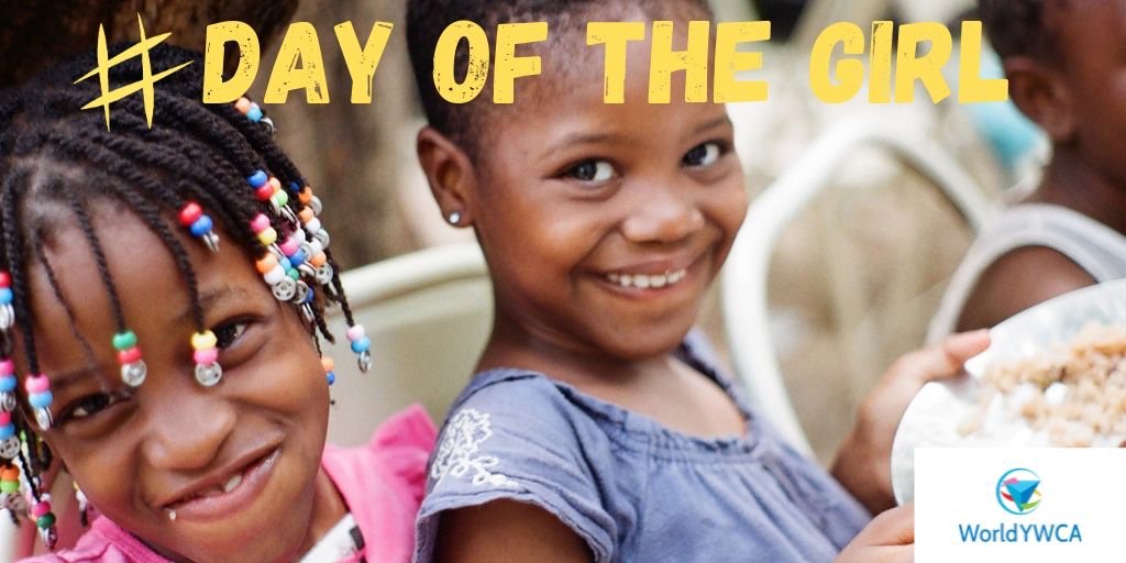 worldywca's tweet photo. #DayOfTheGirl Girls around the world are challenging stereotypes &amp; transforming power structures to tackle a number of issues affecting them and their future. We stand with them as they raise their voices and stand for their #rights.
#youngwomenrise 

Picture of @HaitiYWCA https://t.co/xLBdSCsODB