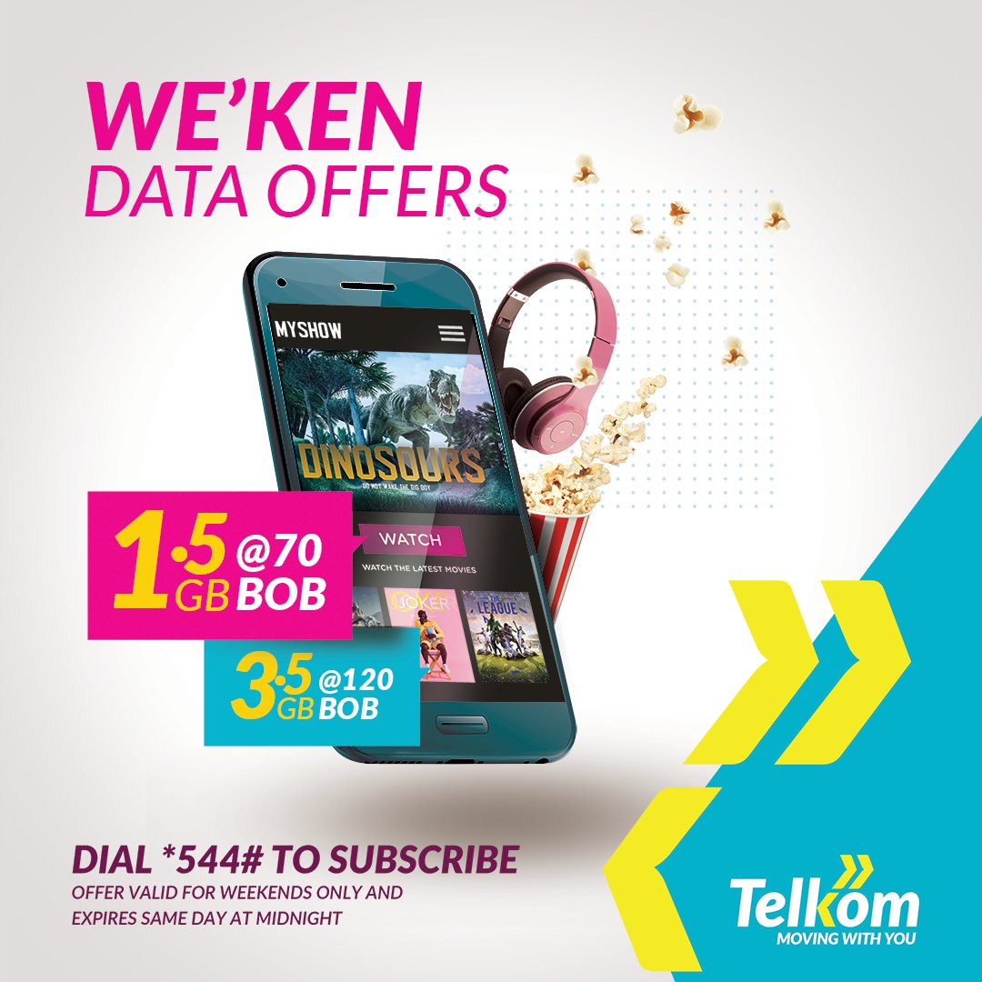 TelkomKenya's tweet image. RT for a chance to win some airtime🤑 and try out a new bundle, made just for you!😉