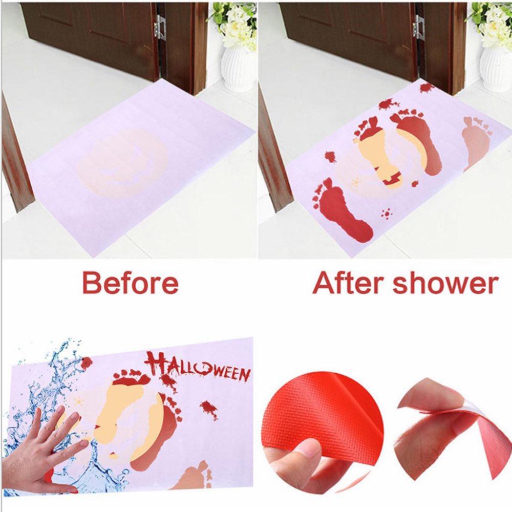 zengweiwei2's tweet photo. Halloween? Play something exciting?! Halloween Pad! Wet feet on the mat will have bloody footprints? Add a festive flavor to Halloween!

@Halloween @parties @mats @family @tricks @footprints https://t.co/1HXiK1aOeC