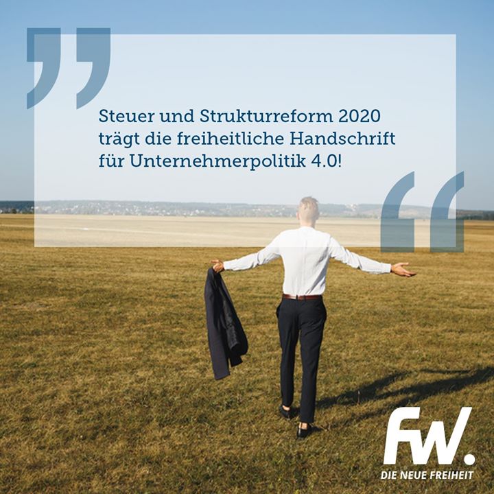 Wirtschaftsstandort Österreich verträgt keine weiteren Steuern, sondern braucht Anreize und Entlastungspakete! 
 
Mehr Infos dazu: fw.at/?p=5749