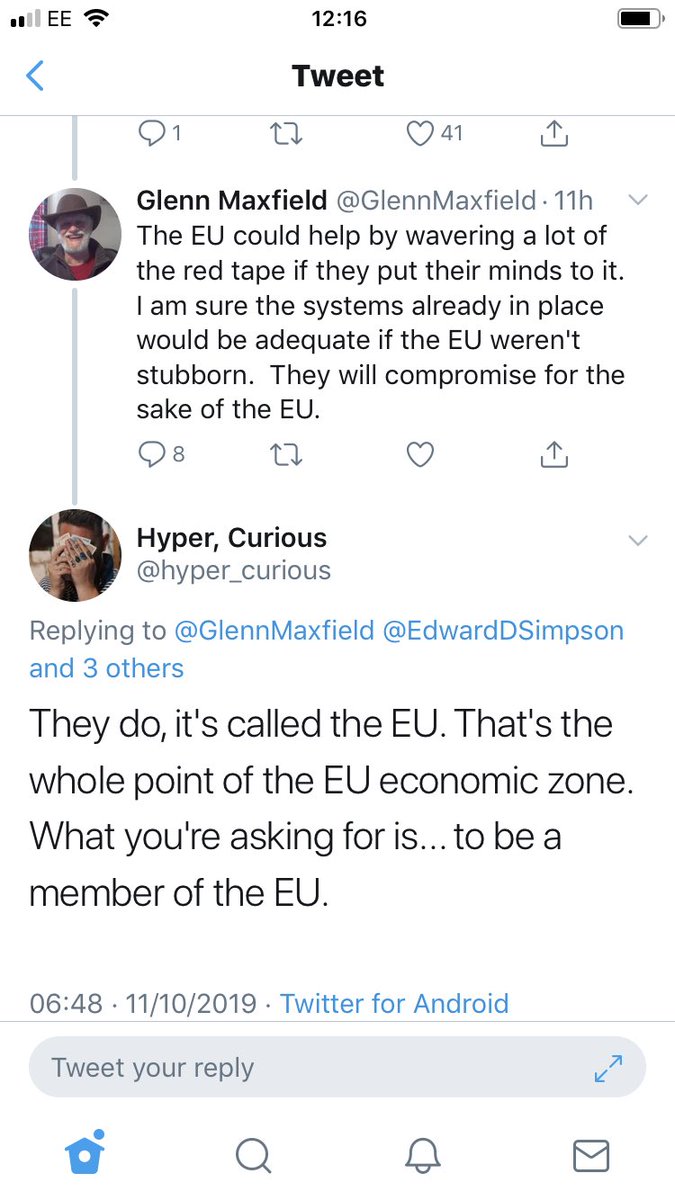 sanitycheck00's tweet photo. @tracyluminous @jayrayner1 @andrealeadsom From the replies, #BrexitInANutshell : https://t.co/L3dS2AZwBu