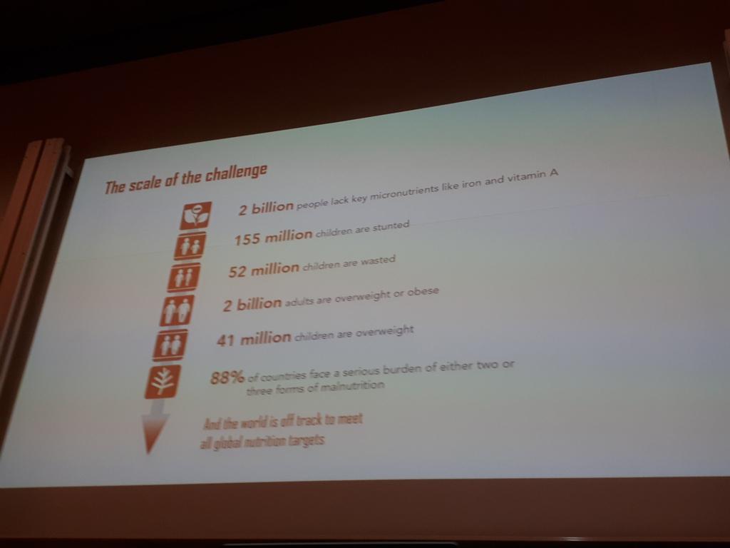 Fabrice DeClerck wetenschappelijk directeur EAT-Lancet cie: de huidige productie van ons voedsel heeft een enorme impact op onze leefomgeving en onze gezondheid #futurefoodutrecht #DFW19