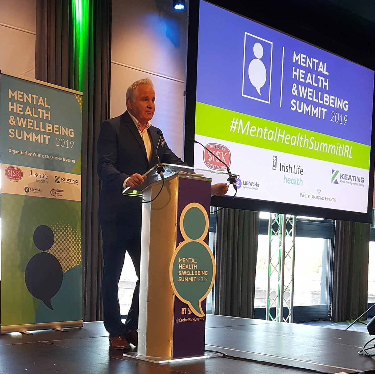SineadBulman's tweet photo. Looking forward to a great day #Ibm_DS_Europe #ilikeithere #MentalHealthSummitIRL @susanwill_10 https://t.co/Tu2VgUSvg9