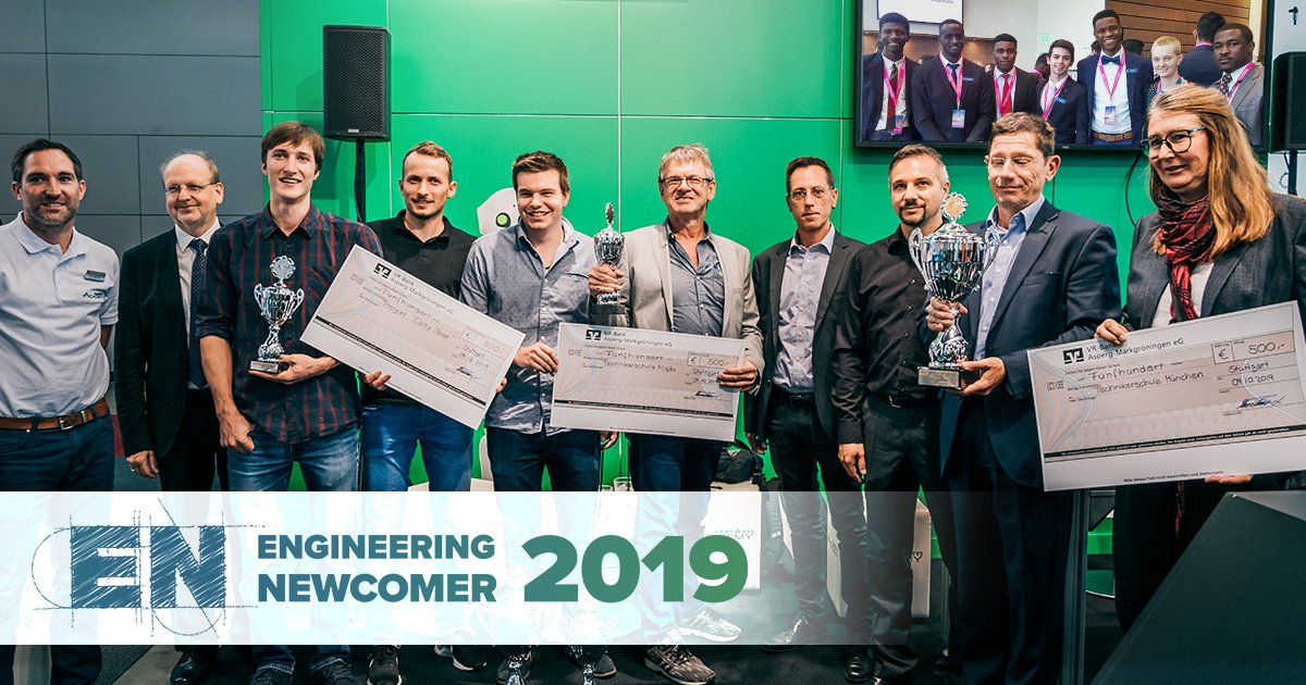 CADENAS_DE's tweet image. Congratulations! Das sind die diesjährigen Gewinner des #EngineeringNewcomer Awards:
Alle Infos zu den Gewinnern, ihren Projekten und zum Award gibt’s hier: bit.ly/2VsNU4Z
Sei beim nächsten Award 2020 dabei: engineering-newcomer.com
@norelem @MDESIGN_online