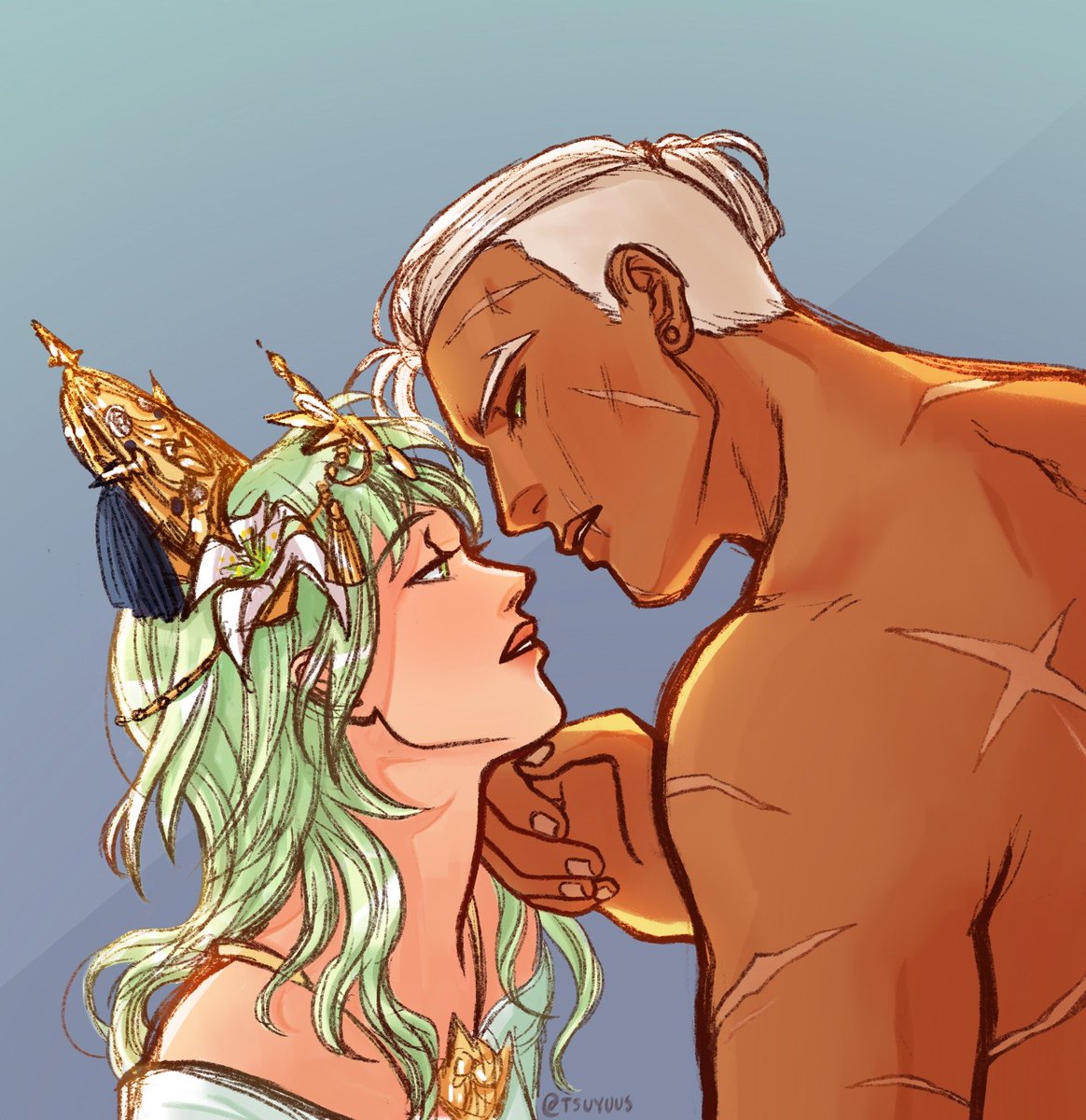 DedueFanclub's tweet photo. A Morning Run Late

[Oneshot] She never does this usually, but for once, what wakes her is not the light of the rising sun--or, the Archbishop wakes up late and chaos ensues. (For her husband, anyway.)

#byleth #dedue #bydue #dedyleth #fe3h

🦁Read: https://t.co/ExGitOndS2 https://t.co/iqXCqT1Q7h