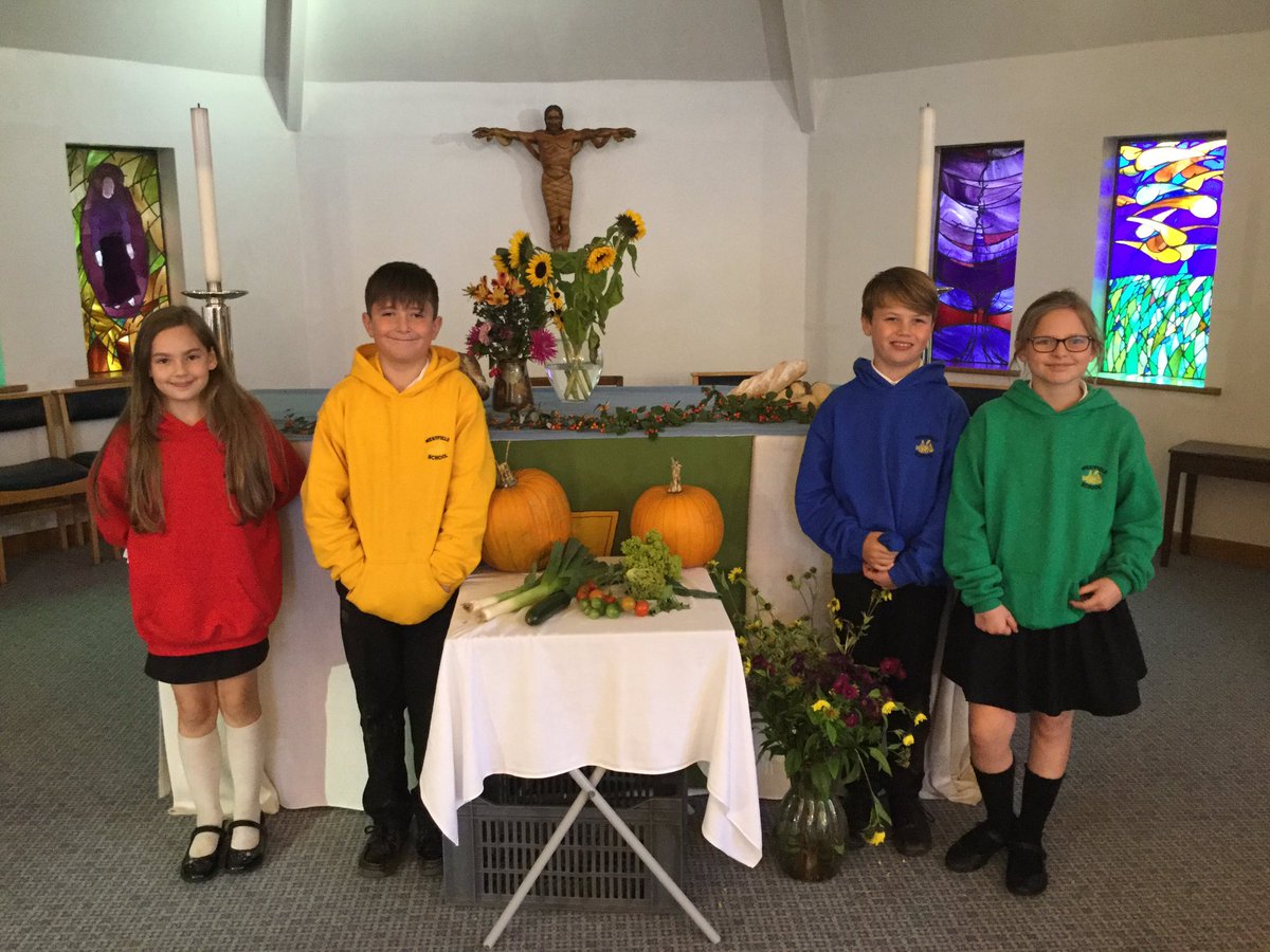 Two special Harvest Services this week at our local church and money raised to support <a href="/JulianHouseUK/">Julian House</a> #teamWestfield #Harvest2019