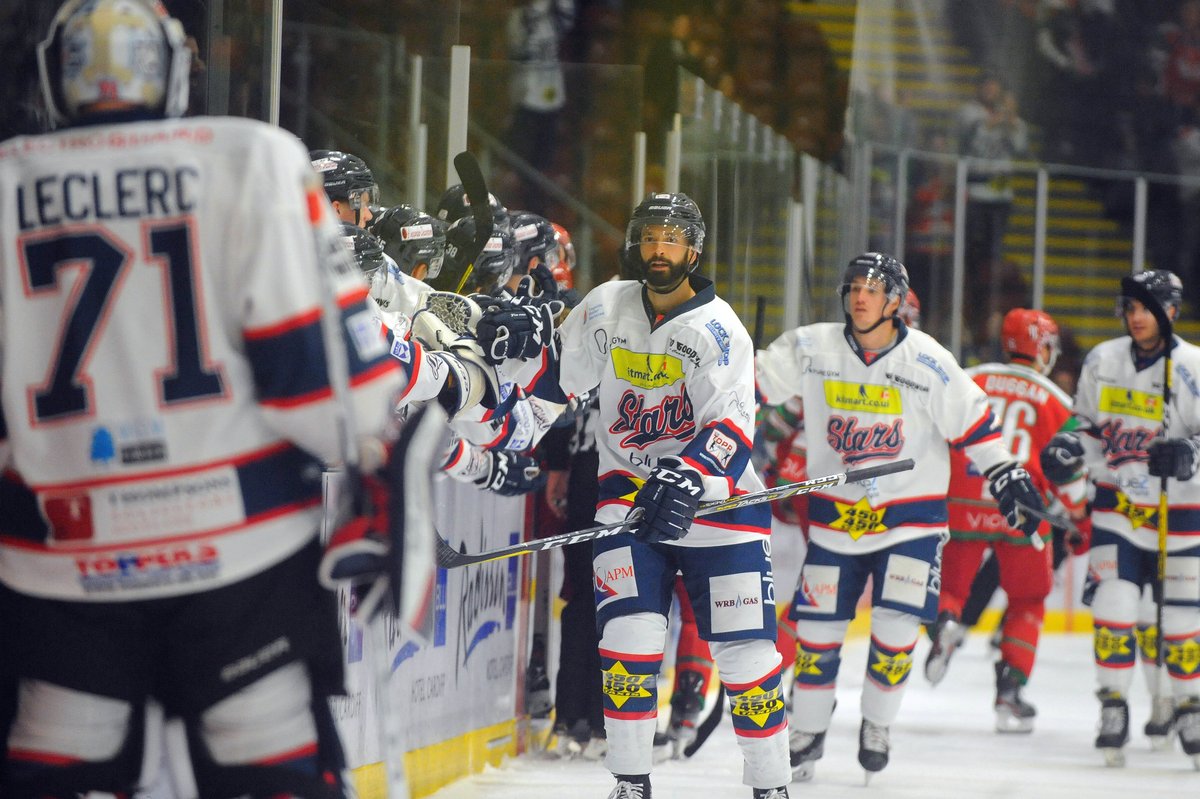 Who's the most potent team this season so far? | #EIHL 

🎯Scoring efficiency across all competitions:
14.33% <a href="/DundeeStars/">Dundee Stars🏒🥅</a> 
13.28% <a href="/ClanIHC/">Glasgow Clan 🏒🏴󠁧󠁢󠁳󠁣󠁴󠁿</a> 
10.97% <a href="/steelershockey/">TriggerHub Sheffield Steelers</a> 
10.92% <a href="/FifeFlyers/">Fife Flyers 🏒🏴󠁧󠁢󠁳󠁣󠁴󠁿</a> 
10.79% <a href="/cardiffdevils/">Cardiff Devils</a>