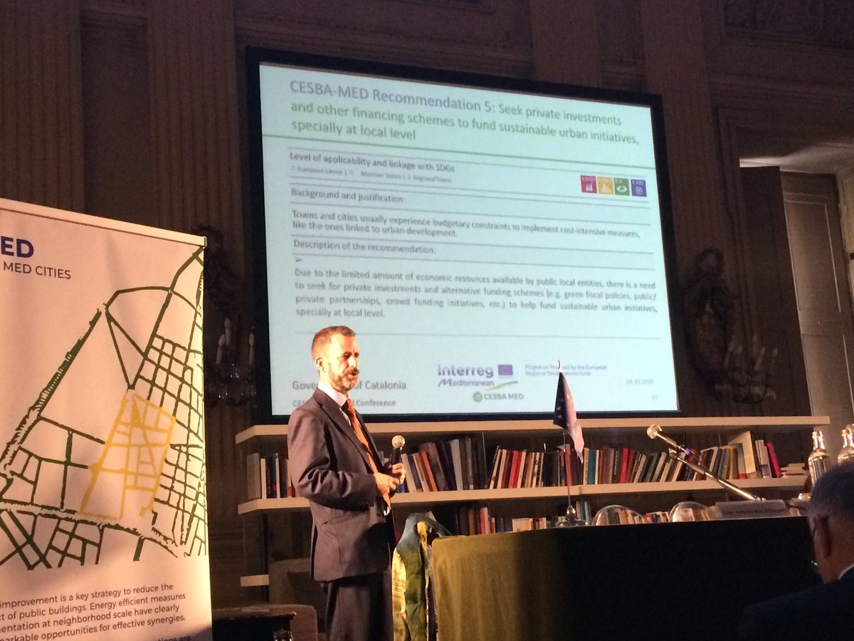rurener's tweet photo. We’re in @cittaditorino for the final event of the @CESBA_MED project. Measure energy efficiency in neighborhoods to bring it to another level! @CesbaA @rurener https://t.co/NAc7alOCBF