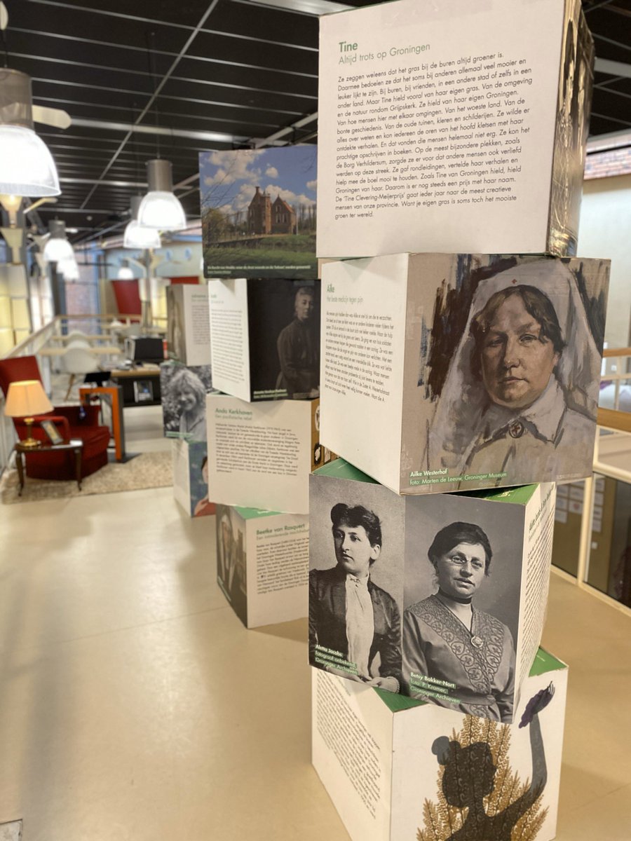 Groningen heeft veel sterke en vooruitstrevende vrouwen voortgebracht. <a href="/VerhalenVanGr/">VerhalenVanGroningen</a> zet deze vrouwen in de spotlights met de Groninger Vrouwengalerij.

De expositie is tot en met 2 november te bezichtigen in Bibliotheek Veendam.