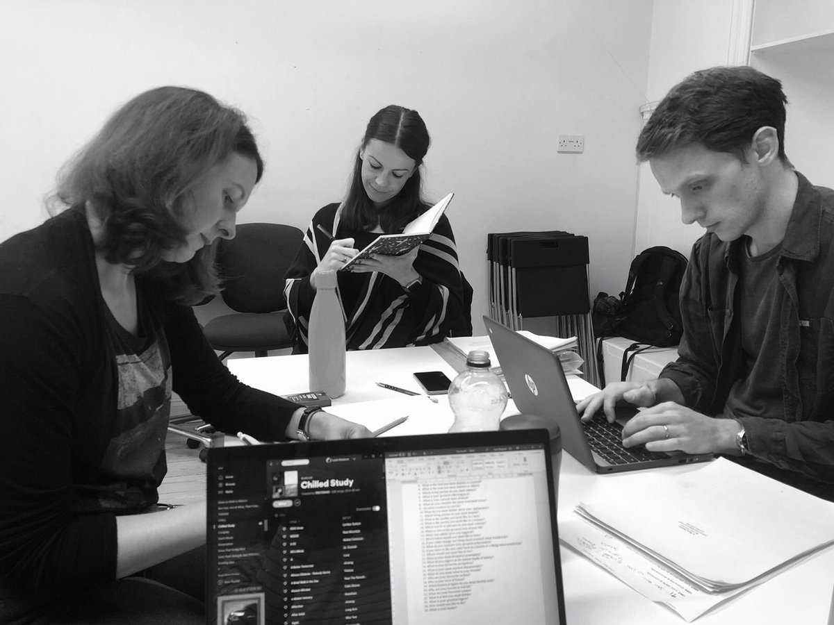 Cast hard at it on day 2 of rehearsals #anewdawn #politics #theatre #londontheatre ⁦<a href="/sue_appleby/">Sue Appleby</a>⁩ ⁦<a href="/sarahleighactor/">sarahleighactor</a>⁩ ⁦@markelwesdonald⁩