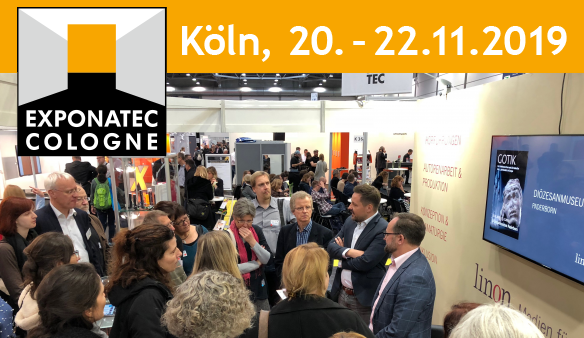 Linon_Medien's tweet image. Schon was vor? Jetzt schon! In 40 Tagen trifft sich die Museumswelt auf der #exponatec. Wir freuen uns!