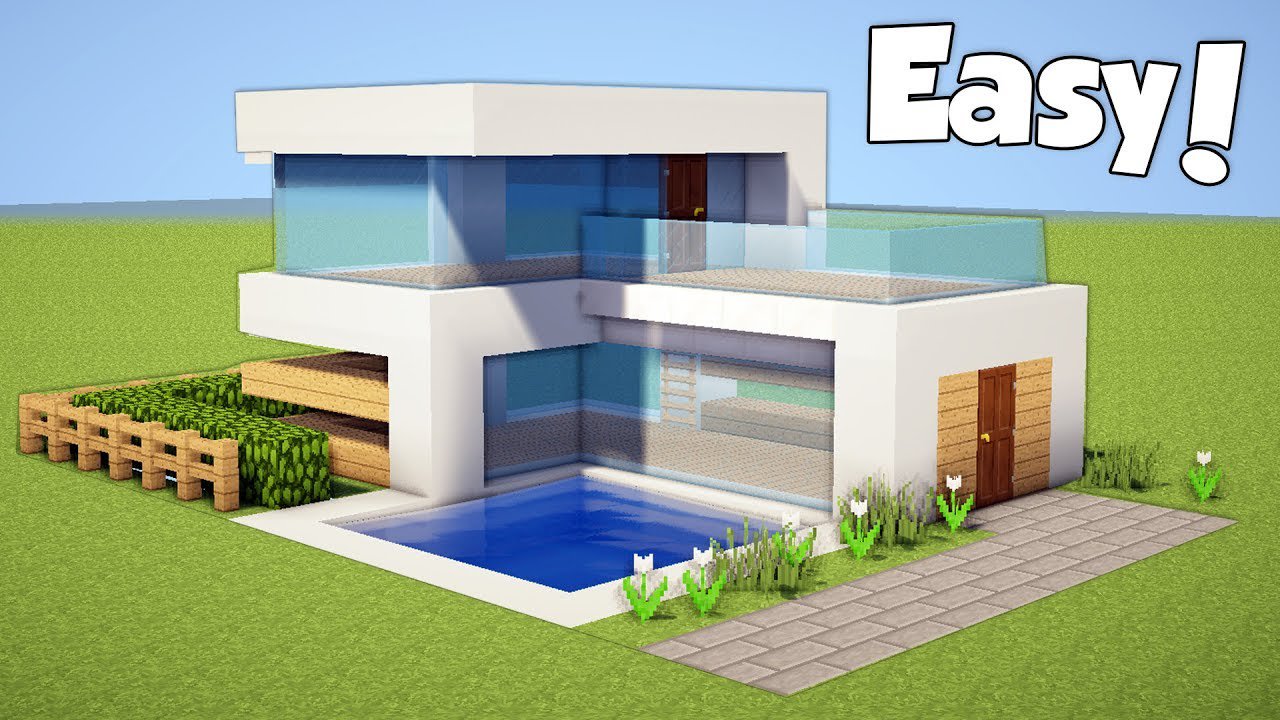 X 上的 Fastupload.io：「Minecraft Tutorial - Casa Moderna com Piscina Link:   #Casa #house #manyacraft #manyacraftcasas  #manyacrafthouse #manyacraftmansão #manyacraftmansõesmodernas  #minecraftbuildingmodernhouse