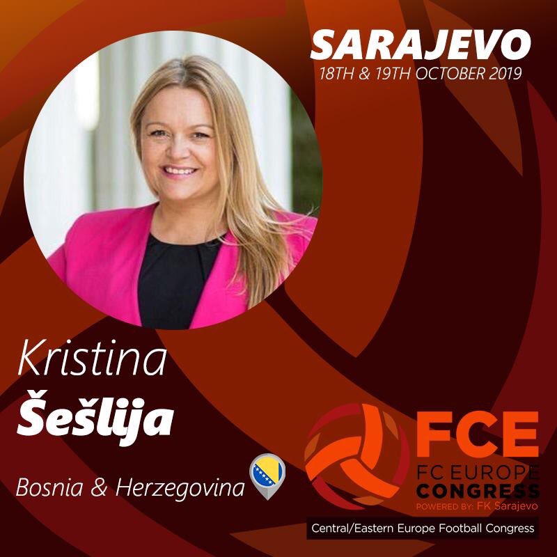 2019FCE's tweet photo. 🚨MEET THE SPEAKERS! #FCE2019

👉We present you @KristinaSeslija!

Kristina Seslija, Head of Field Office in United Nations agency for migration. 

▶️Find out more about the congress at https://t.co/vqbE5gRu2h◀️

#FCECongress19 https://t.co/gES9xfZxH6