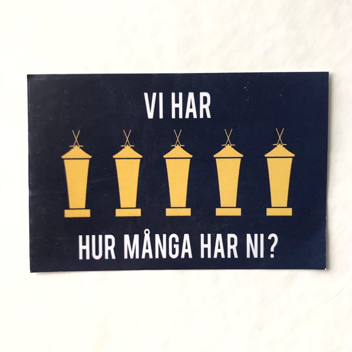 klibbor's tweet image. Äll hå ce!! 1kr #hv71